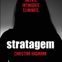 Image of the cover for the novel, Stratagem.