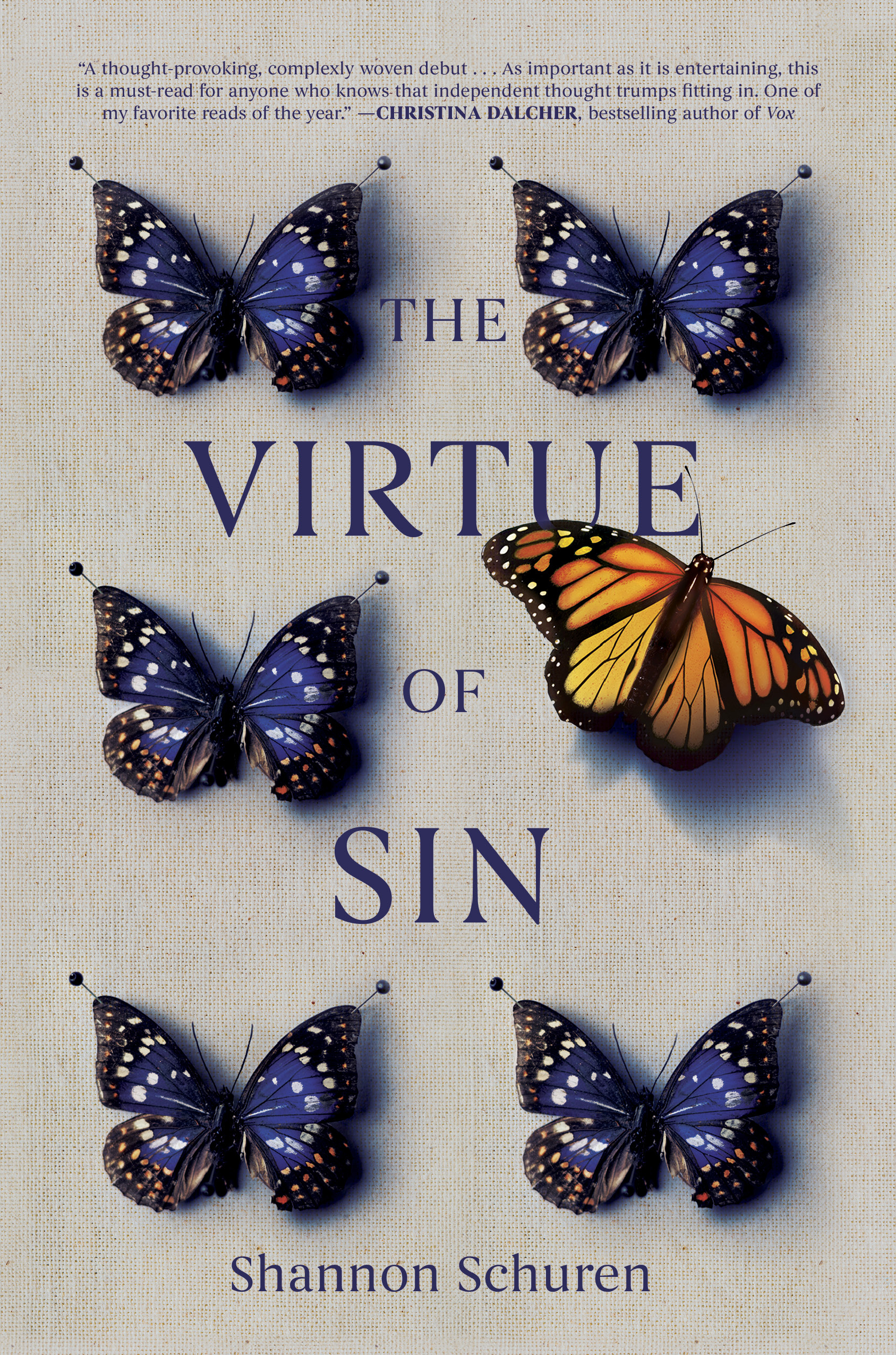 Cover of the book, Virtue of Sin