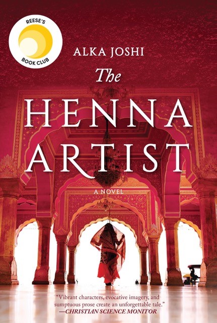 Book cover of, "The Henna Artist"