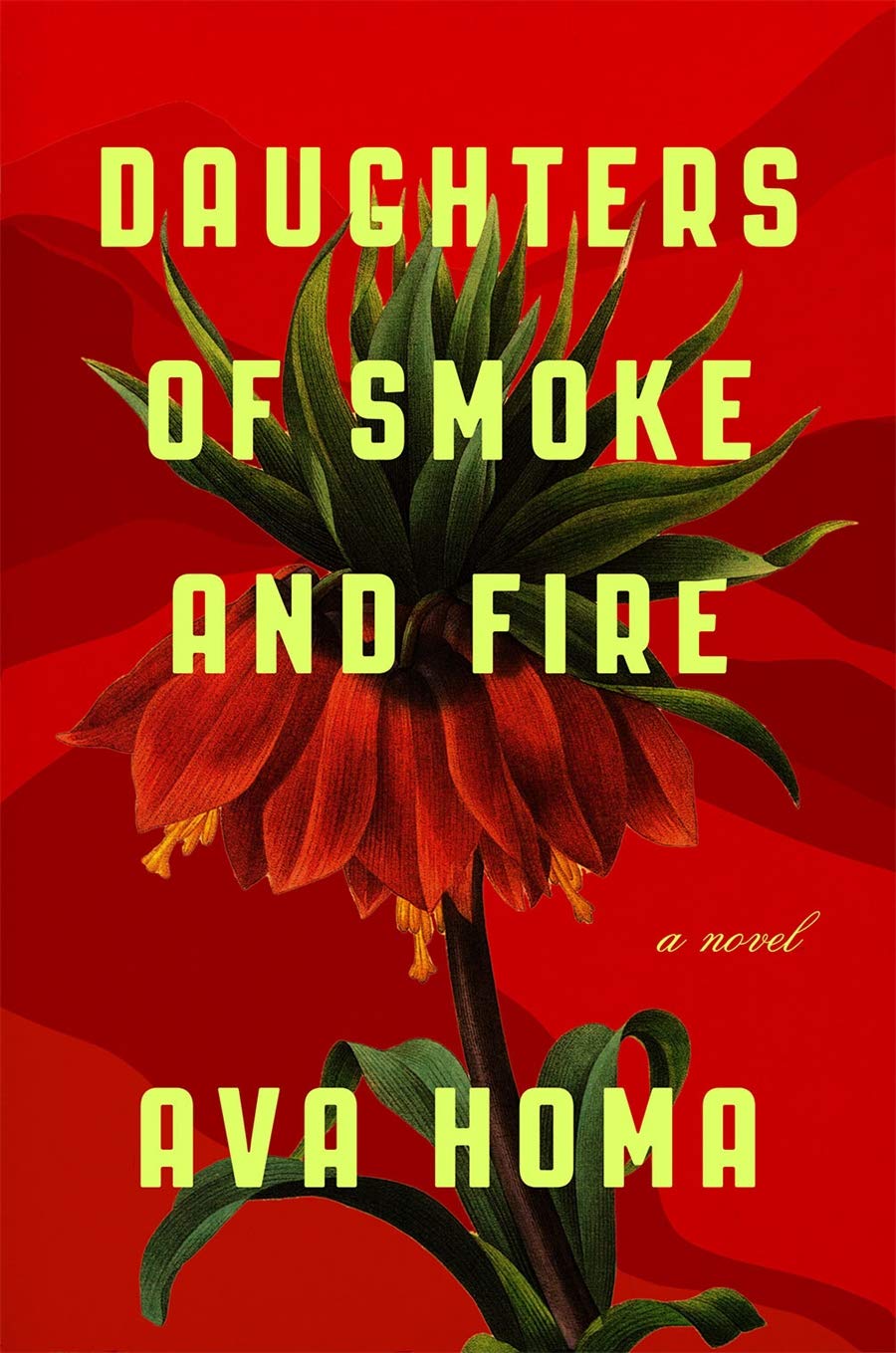 Book cover for, Daughters of Smoke and Fire by Ava Homa.