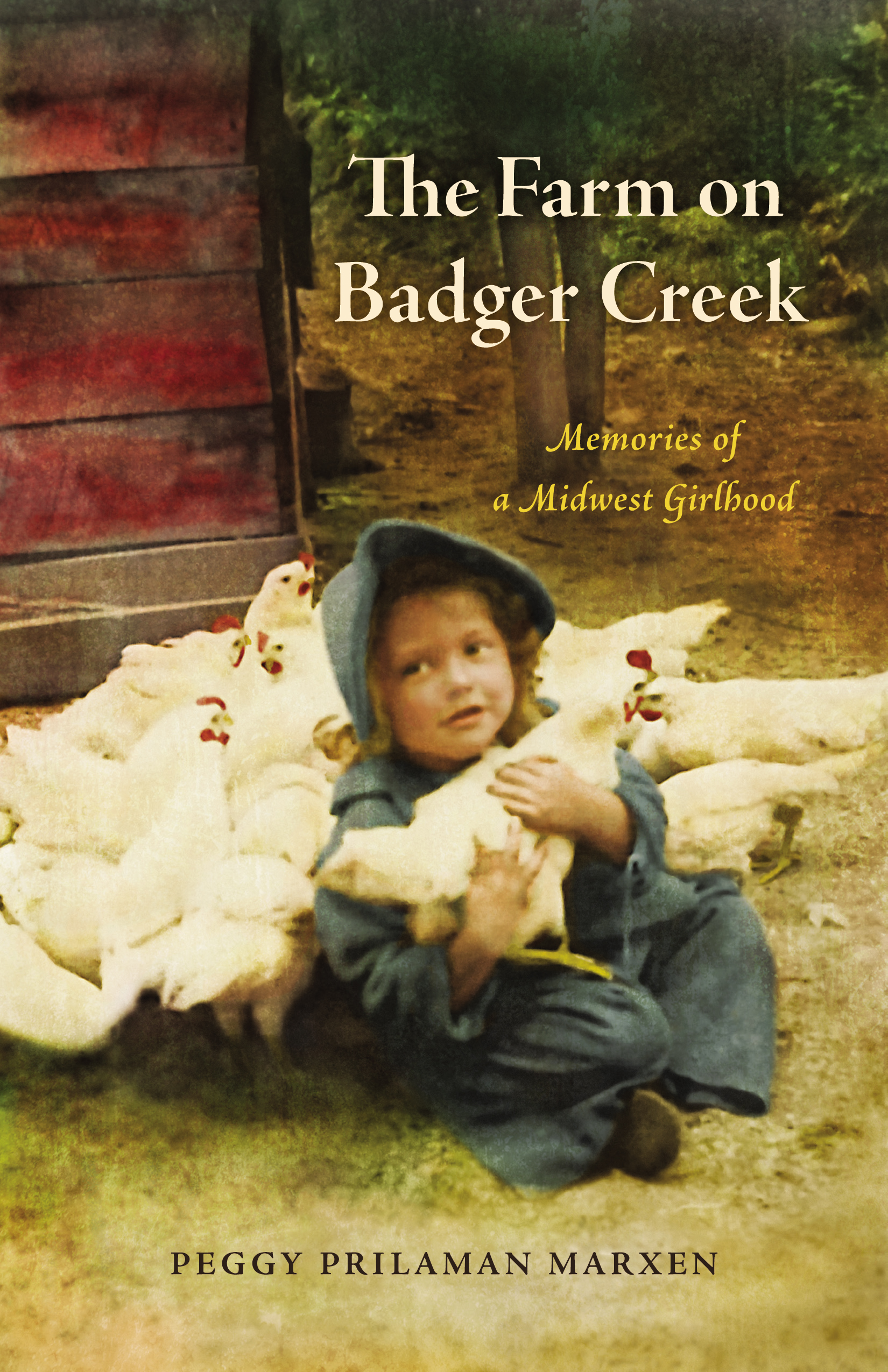 Book cover for, "The Farm on Badger Creek"