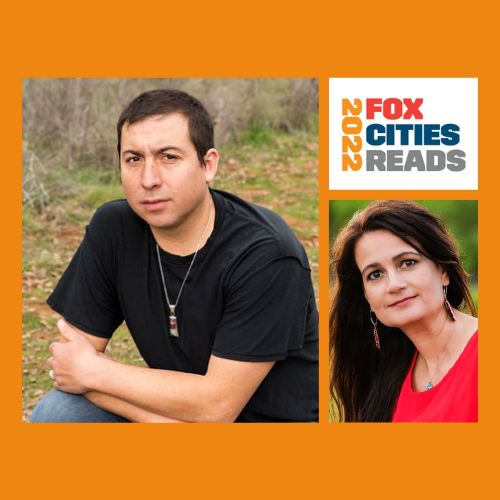 Photo of Authors Tommy Orange & Dawn Quigley